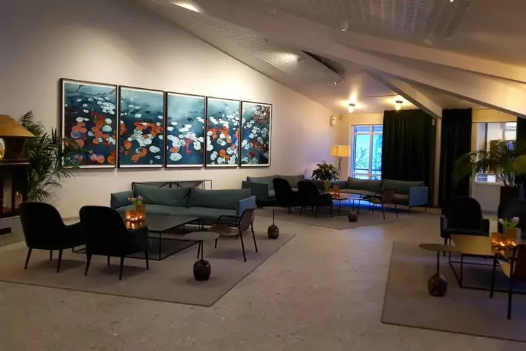 konferens Aronsborg Lobby Stockholm