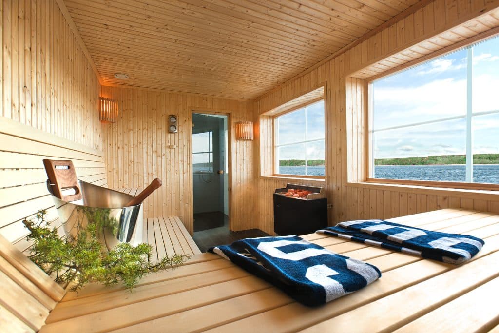 Bosön sø sauna konference Stockholm Lidingö