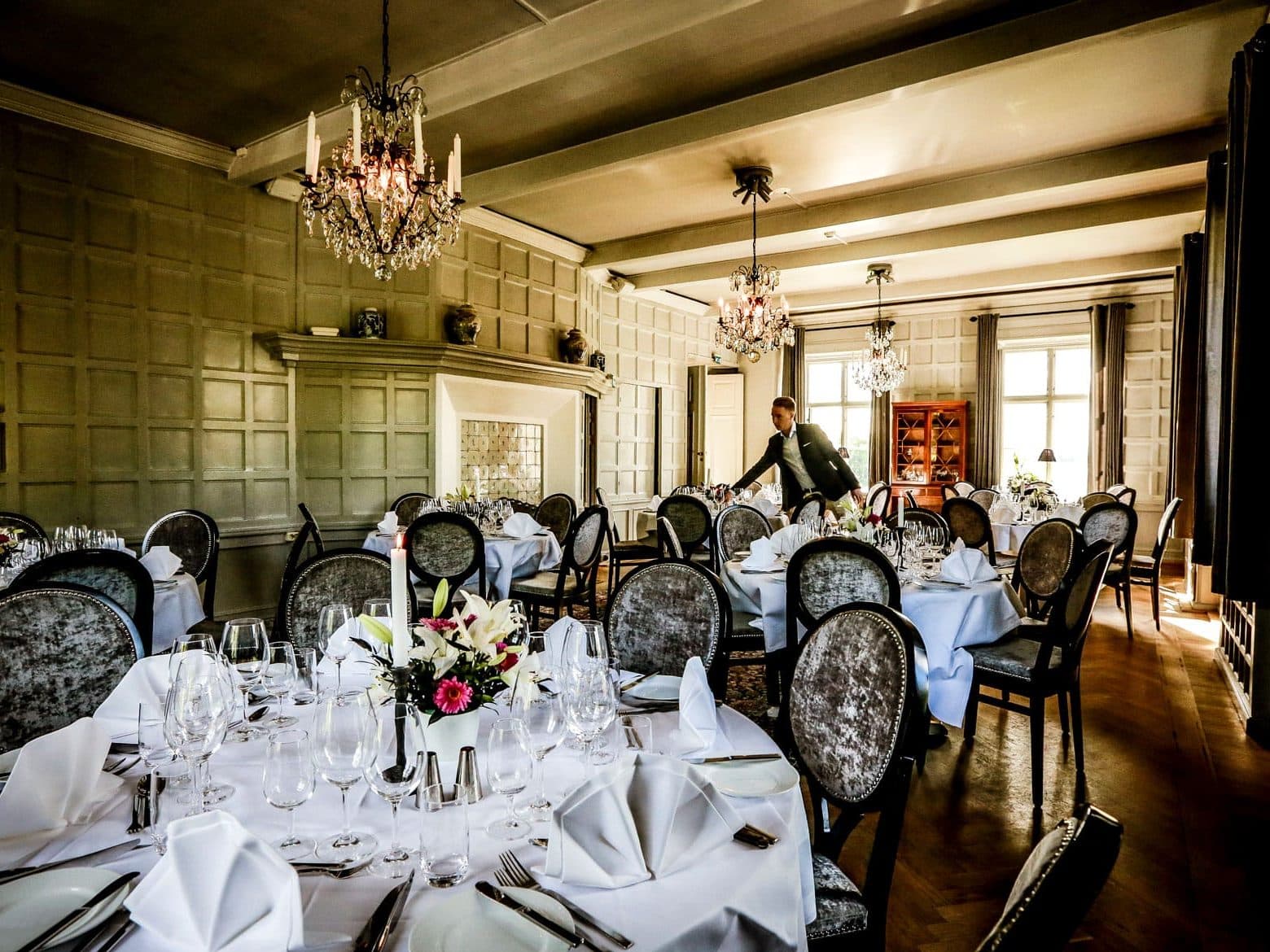 Krägga Manor conference and banquet hall