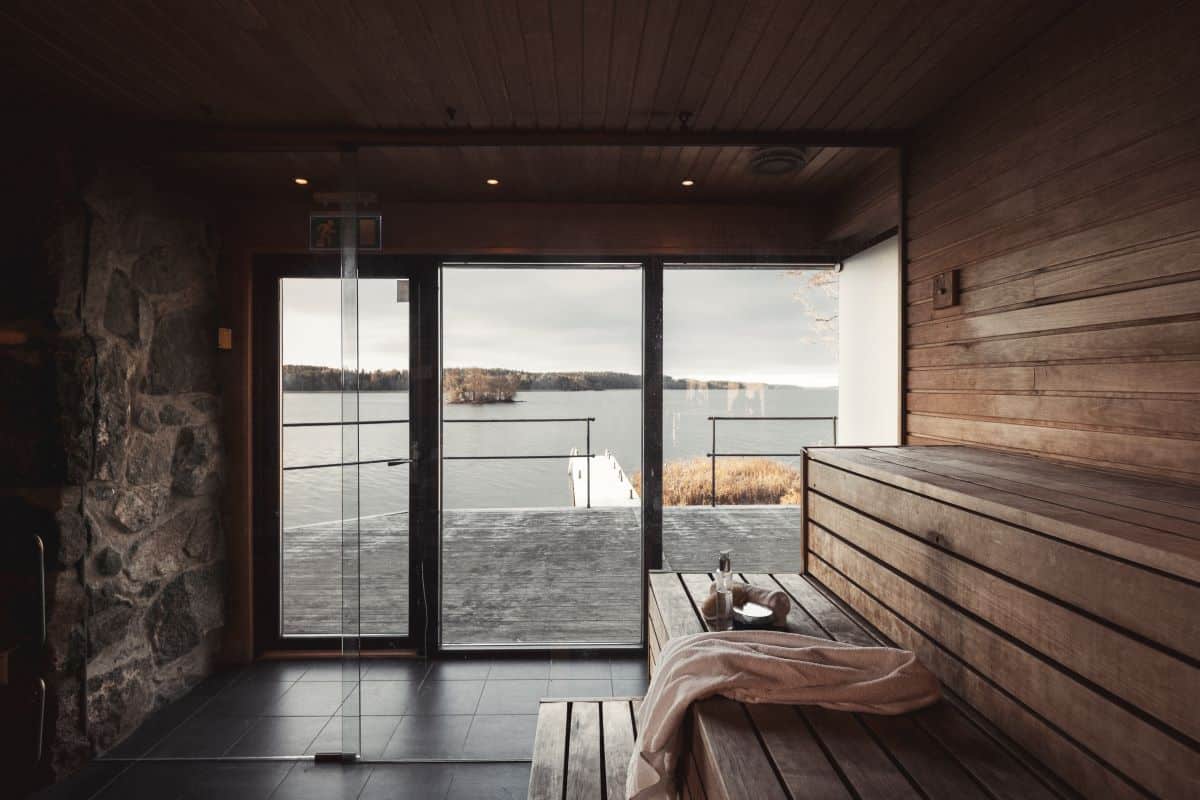 Krusenberg Herrgård Sjöporten Sauna View