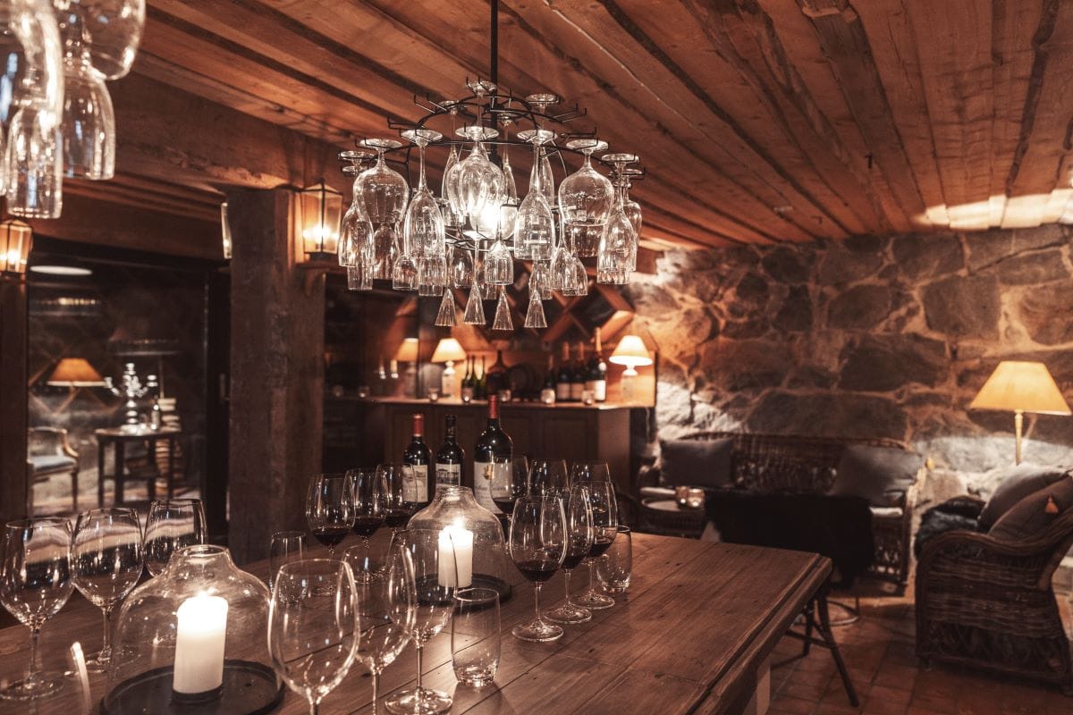 Oversigt over Krusenberg Herrgårds vinkælder