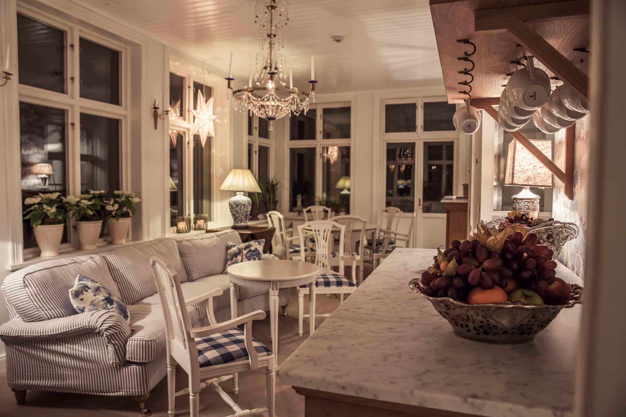 Noors Slott Konferenslokal Carolus med sjöveranda konferens Stockholm