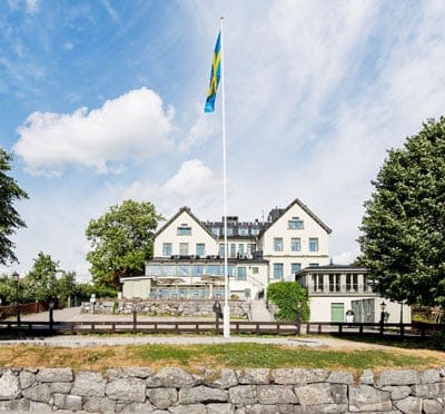 conference Sigtuna Stadshotell view of the hotel