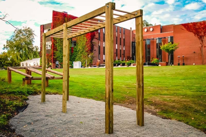 Skogshem and Wijk outdoor gym conference Stockholm