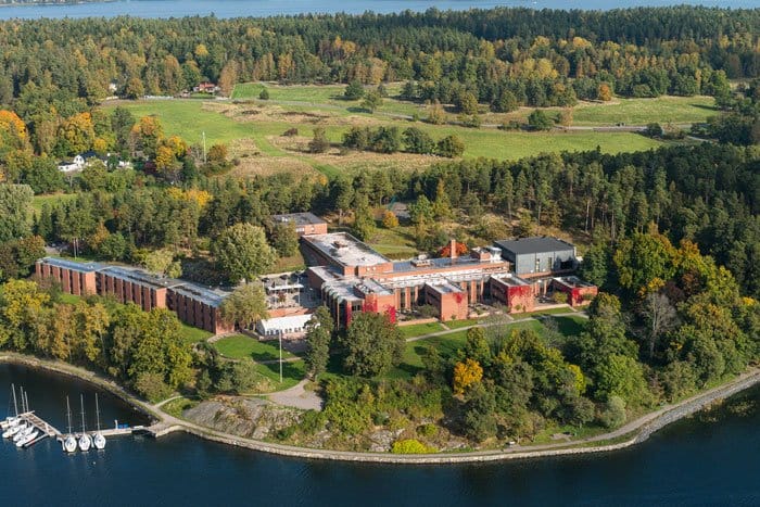 Skogshem och Wijk konferens Stockholm flygfoto