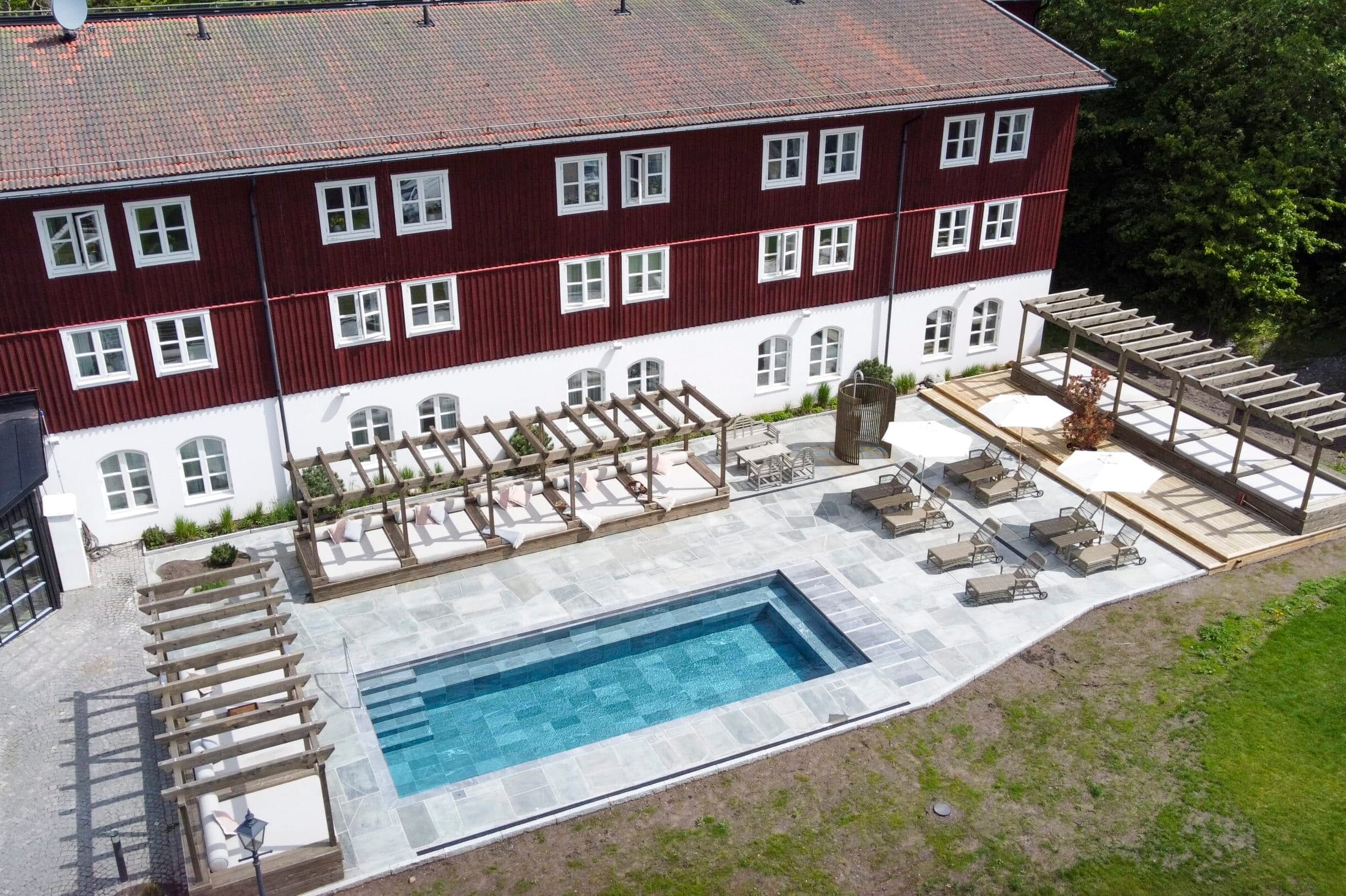 konferens Skytteholm flygfoto Stockholm