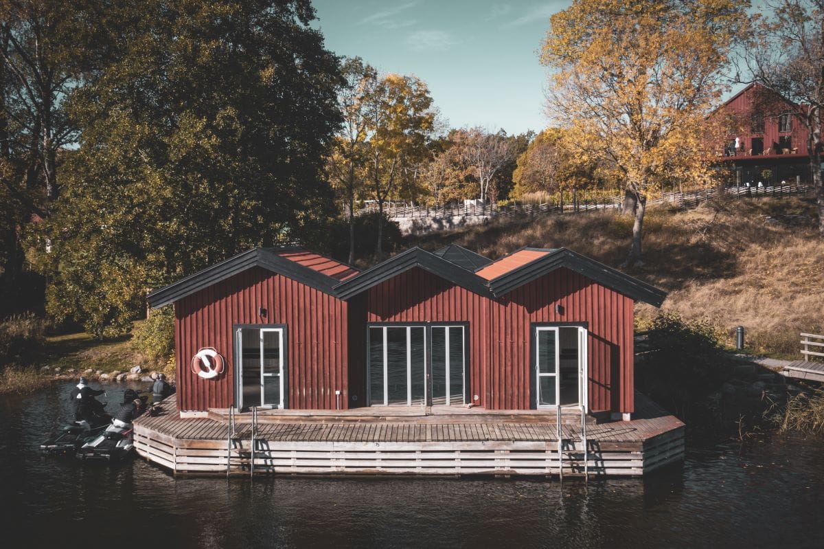 conference southern Stockholm Smådalarö Gård Hotel &amp; Spa sjøöstuga