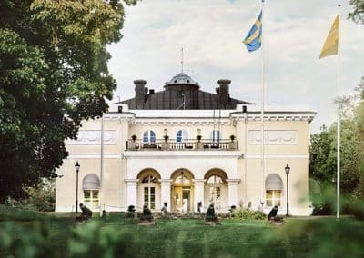 konferens Villa Aske fasad på hotellet