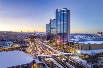 konferens Göteborg Gothia Towers extern bild på hotellet