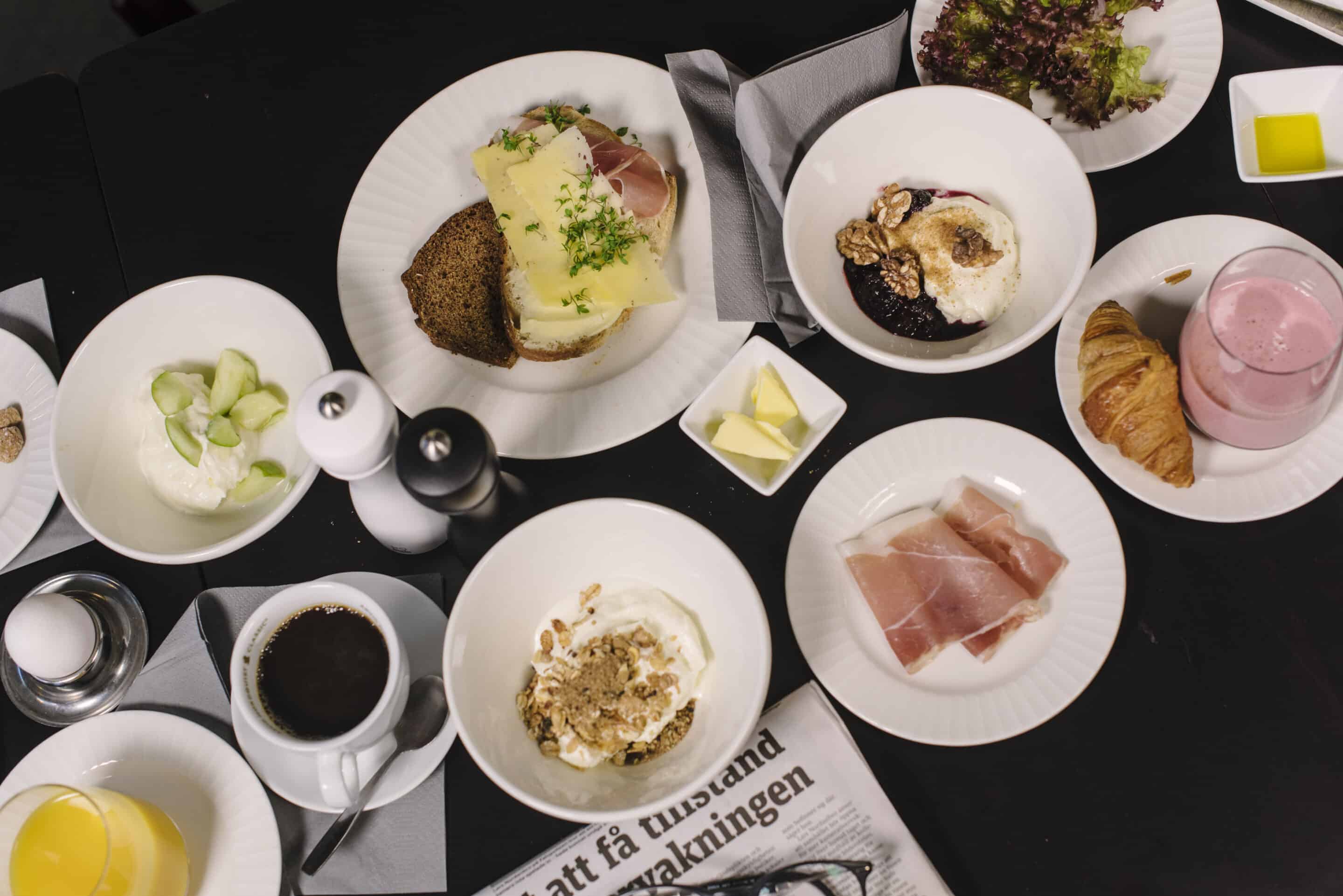 Best Western Plus Stockholm Bromma Frukostbord