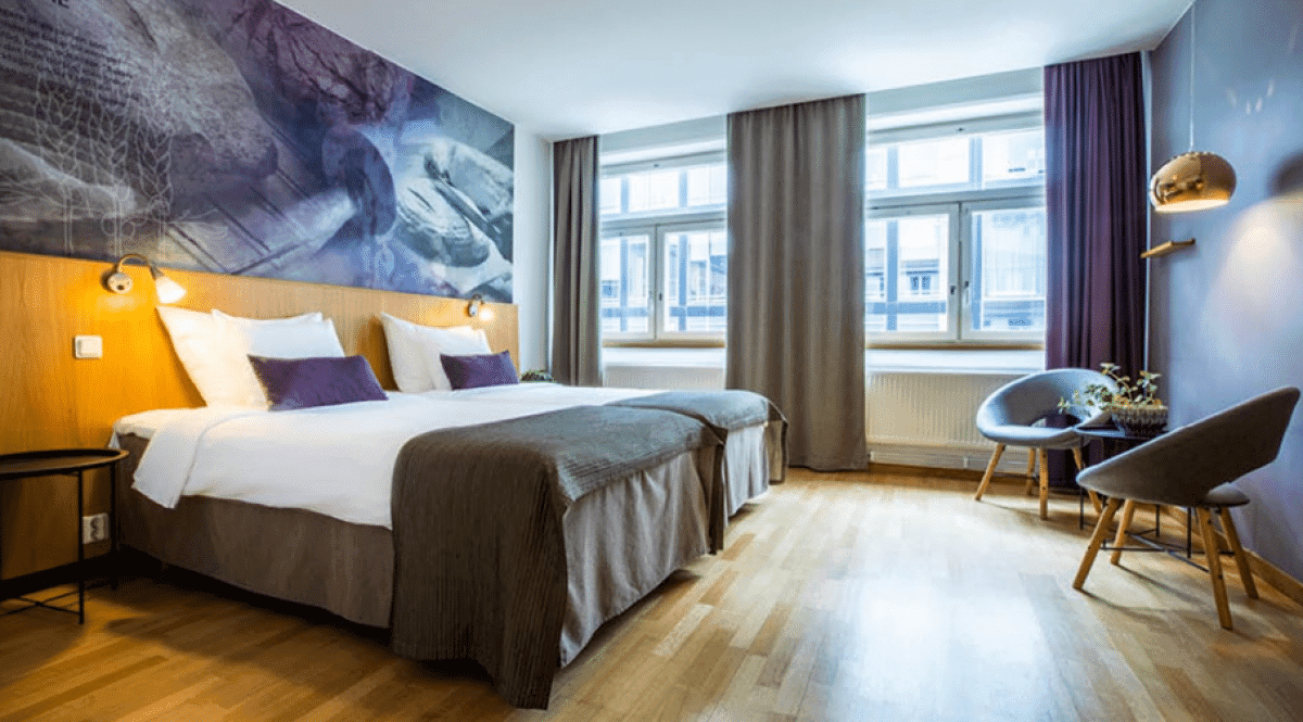 Clarion Collection Hotel Uppsala hotelværelse