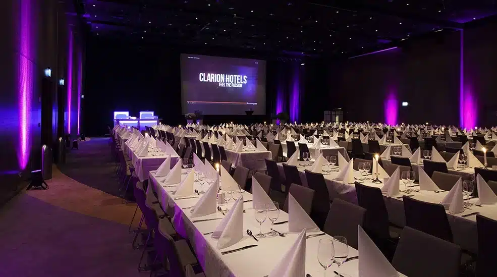 conference Clarion hotel Arlanda Airport dinner