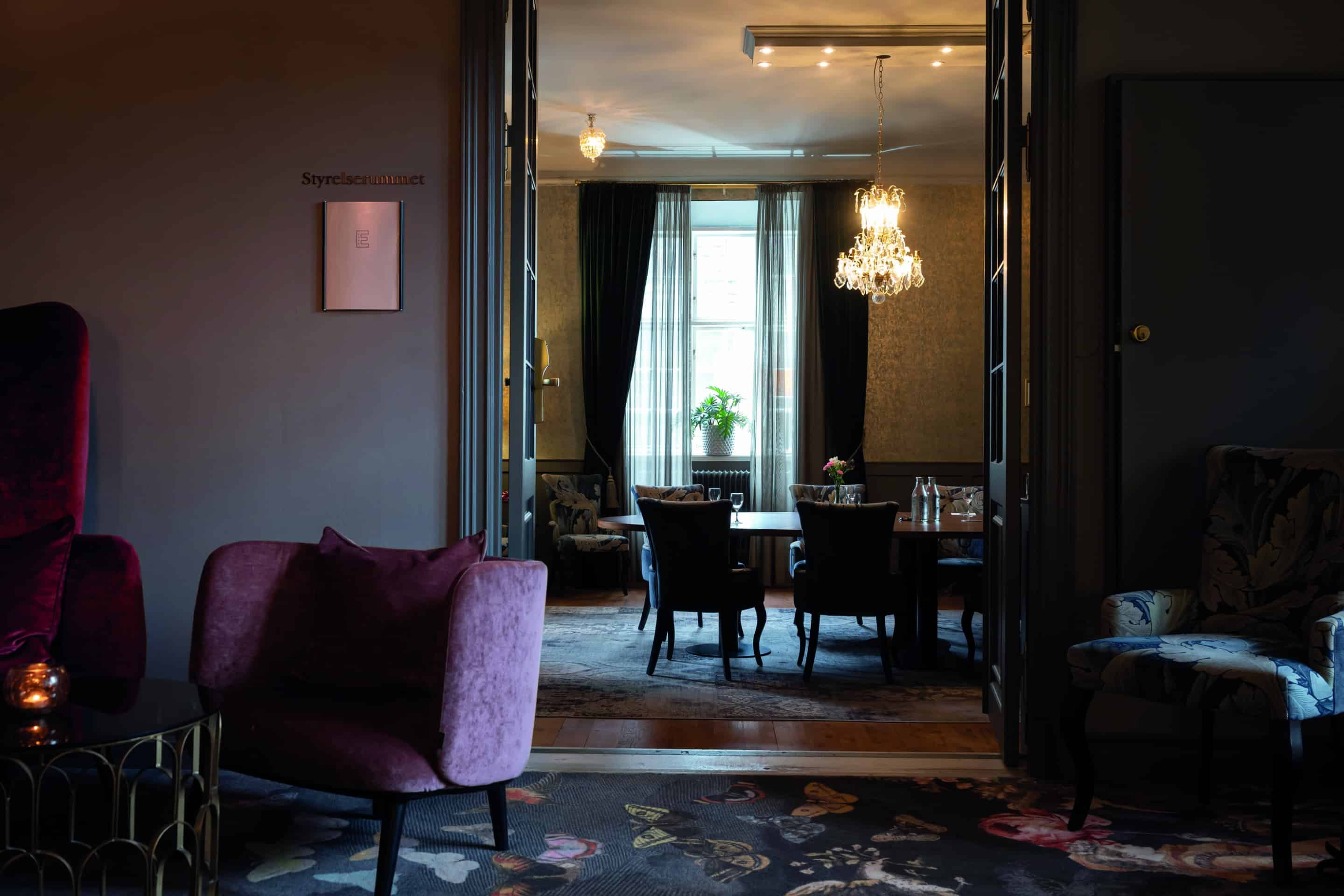 Elite Stadshotellet Västerås konferencelokale bestyrelseslokale konference Västerås