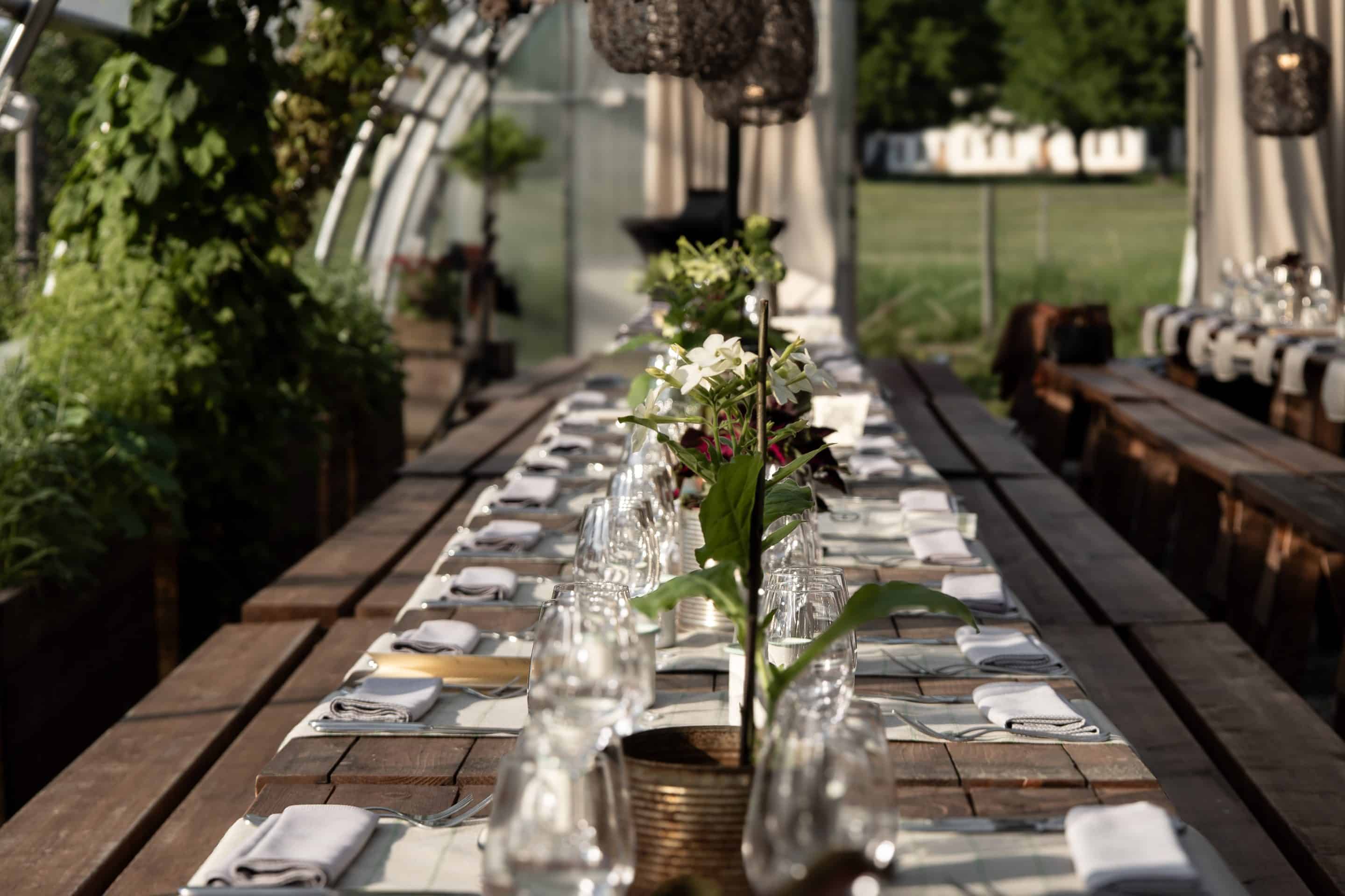 Högbo Brukshotell &amp; Spa Greenhouse middag