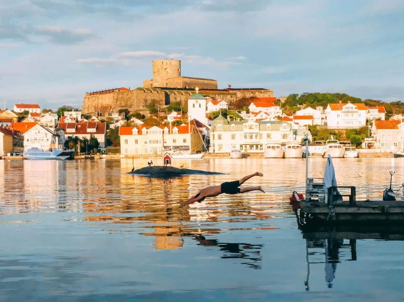 konferanse Vestkysten - Marstrands Havshotell-mann på brygga