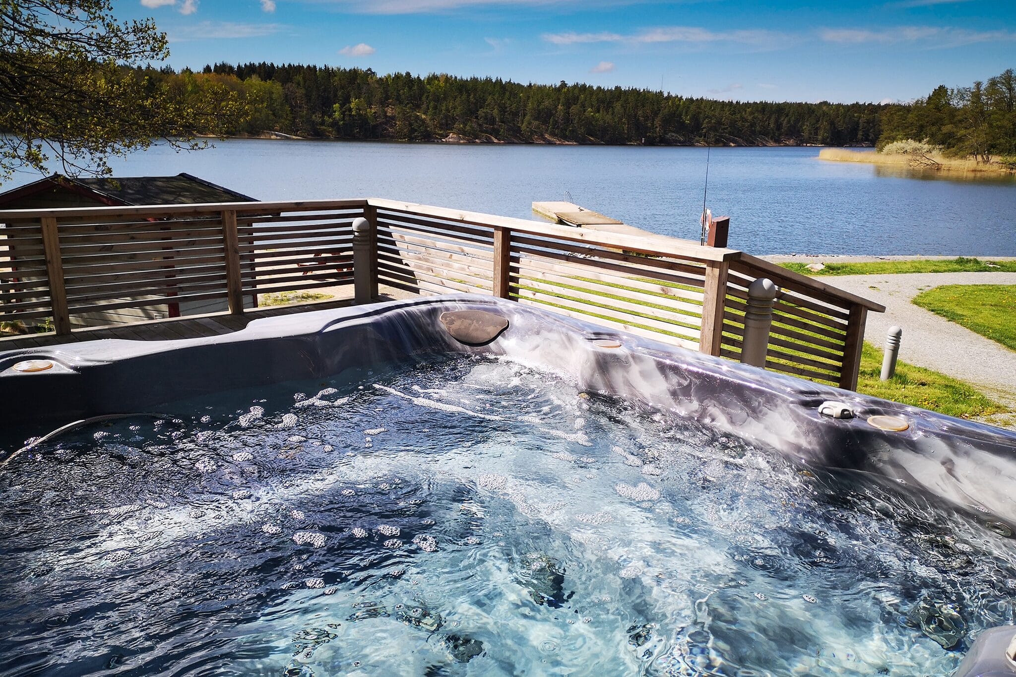 Skavsjöholm badestamp