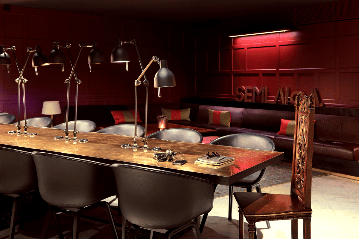 Lobbyen på Scandic Grand Central