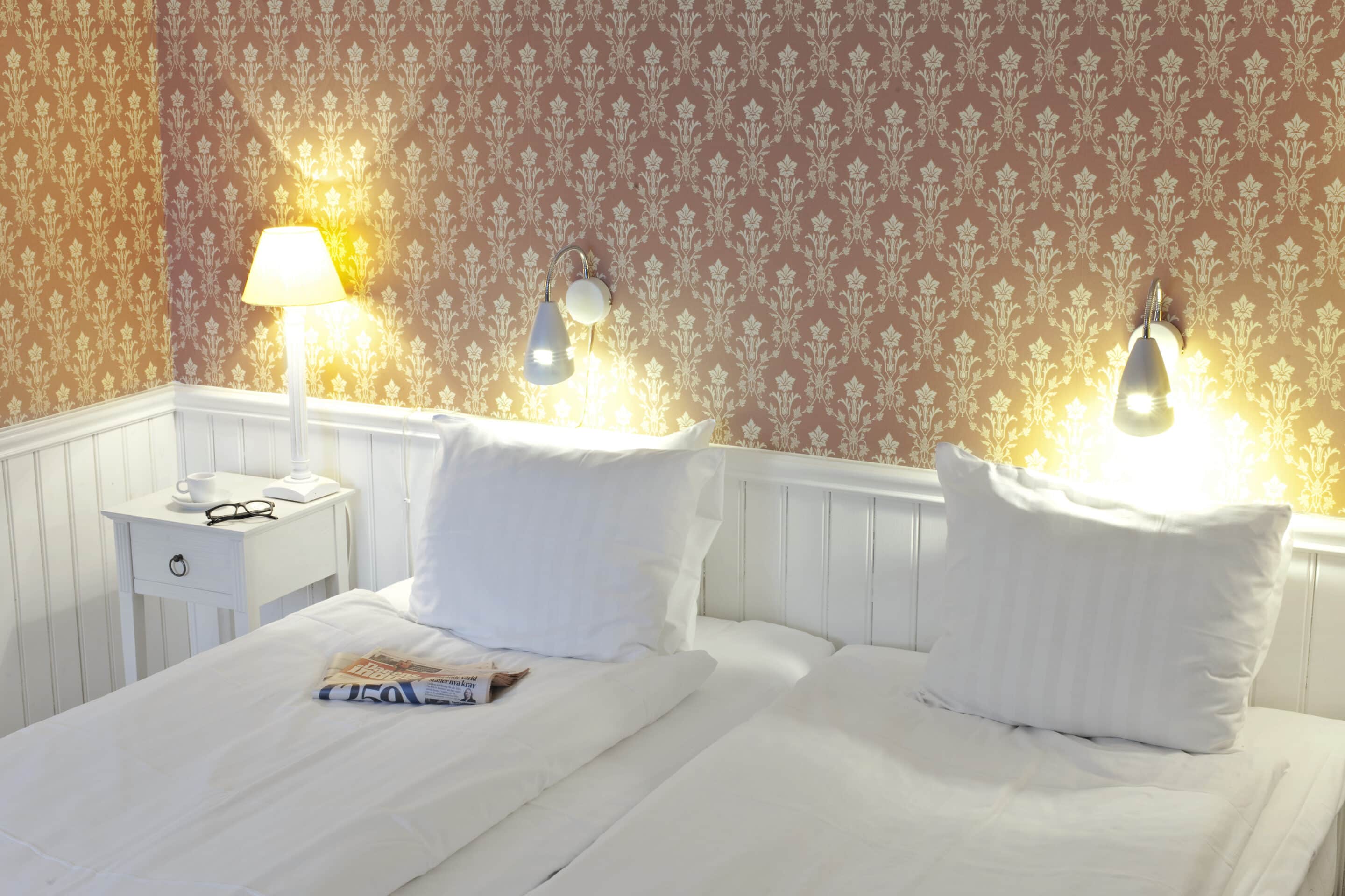 konferens södra Stockholm Vidbynäs Gård hotellrum