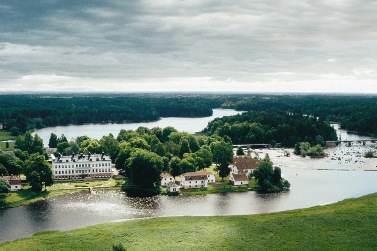 Gysinge Herrgård fasad