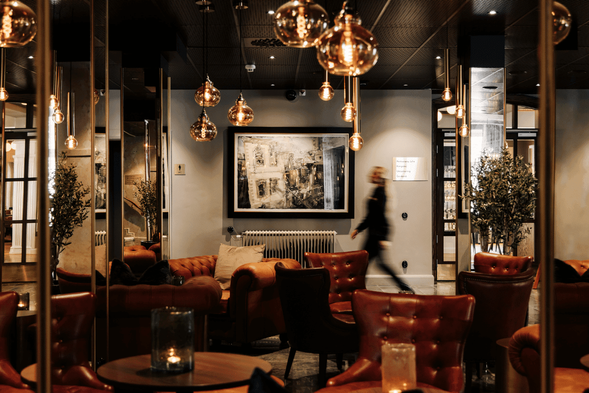 Skara Stadshotell lobby