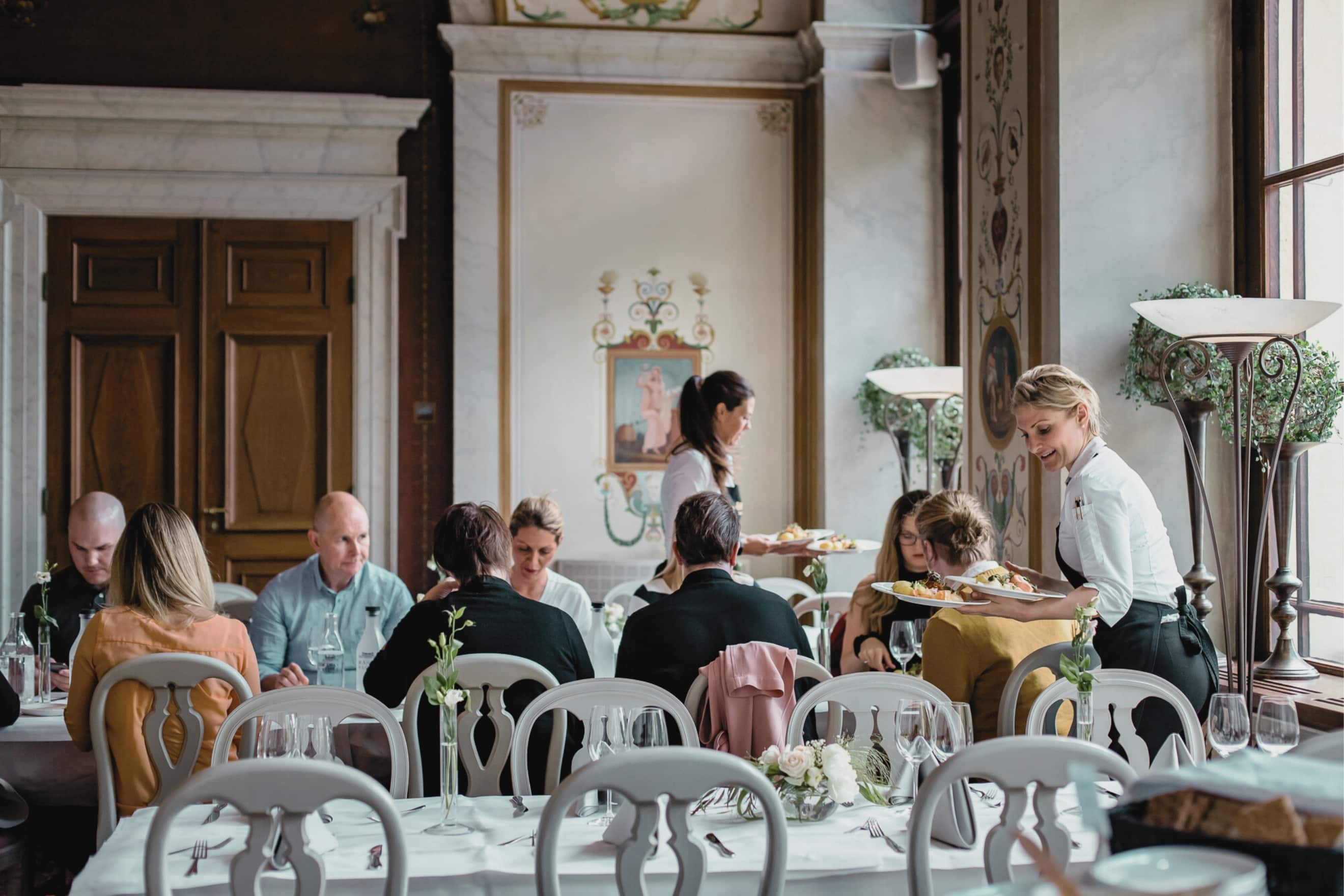 Rånäs Castle dining room