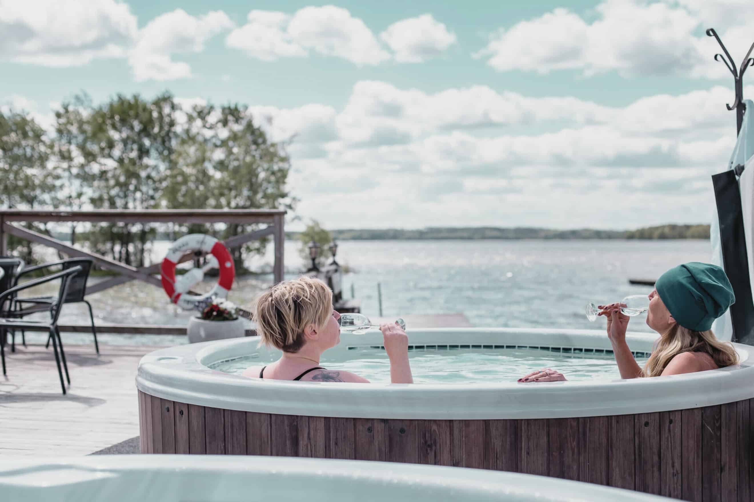 Rånäs Castle hot tub