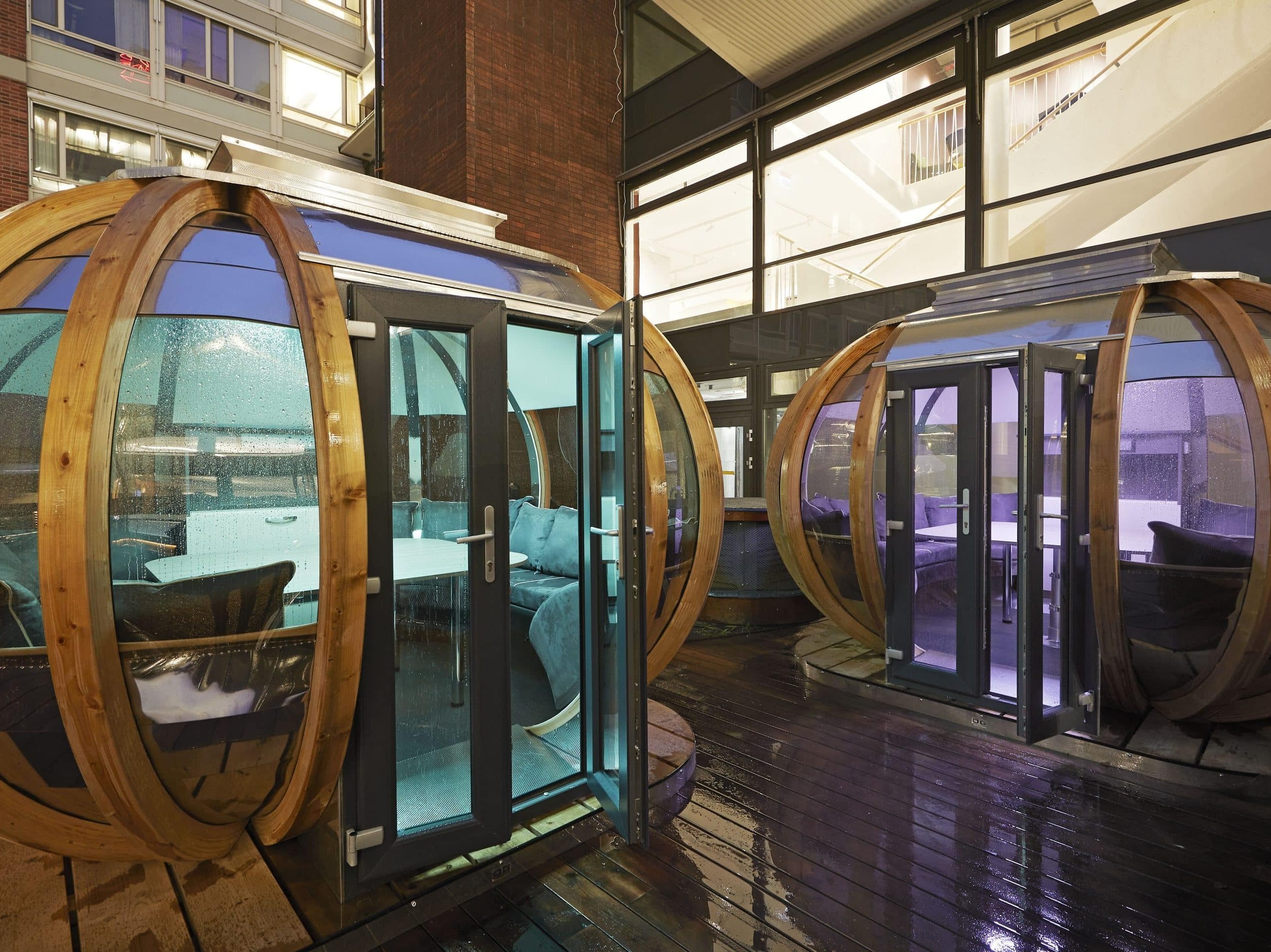 Batteri Södermalm konferanse i iglo konferanse Stockholm