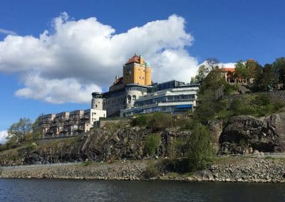 Villa Foresta konferens Lidingö Stockholm norr fasaden