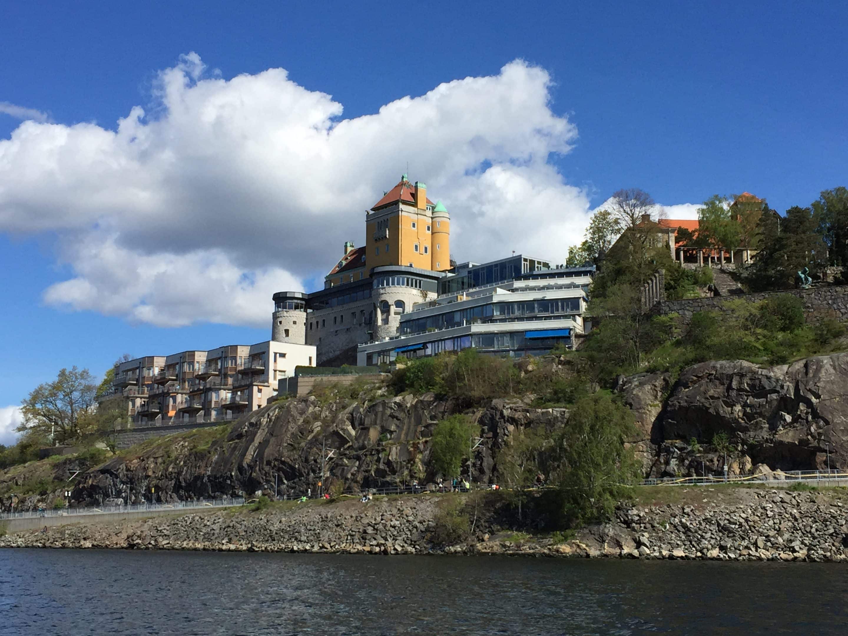 Villa Foresta konferens Lidingö Stockholm norr fasaden