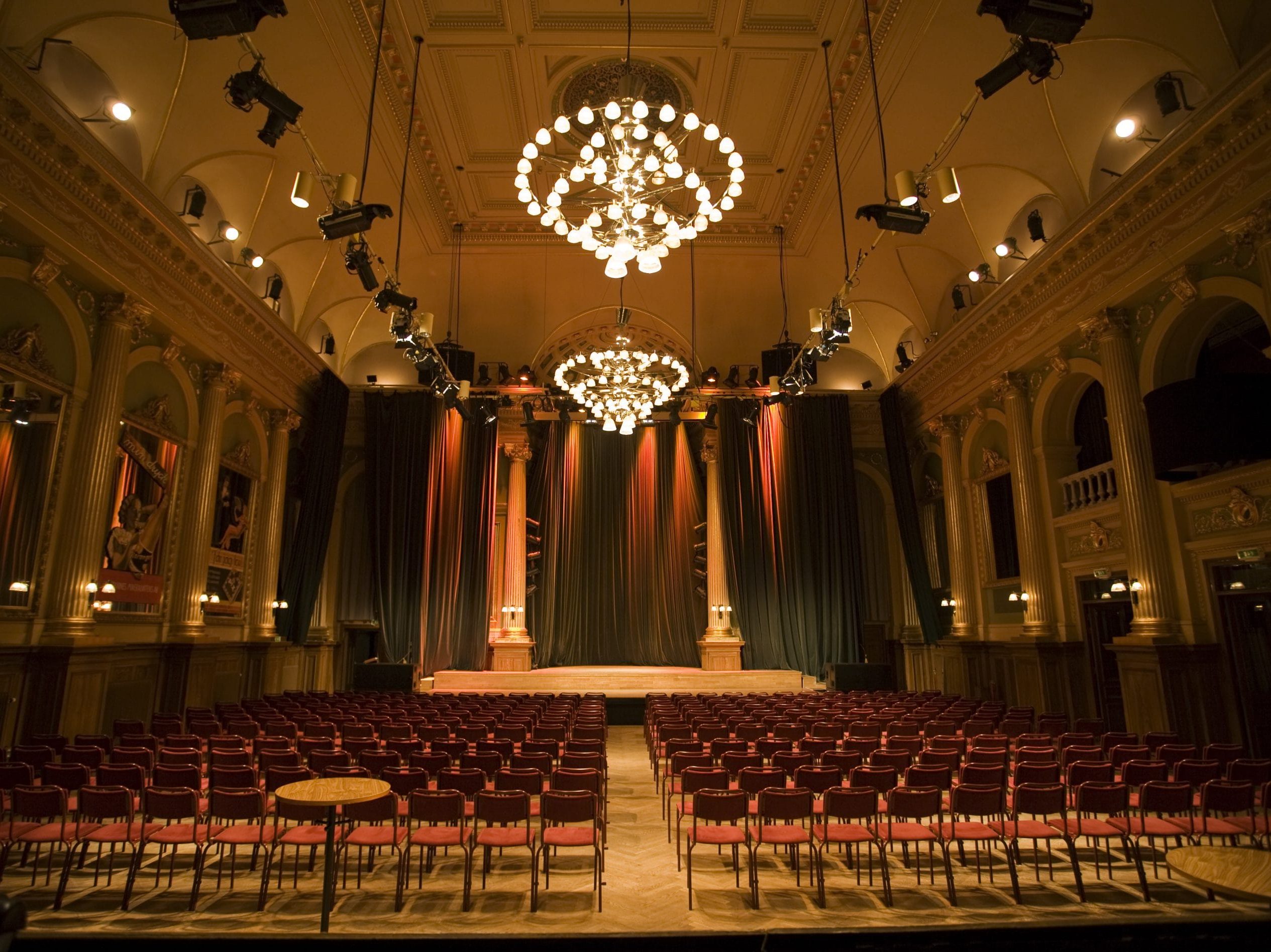 Nalen Konference Stockholm Stora Salen Bio mot scen