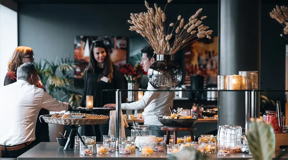 Clarion Hotel Gillet konferens Uppsala fika