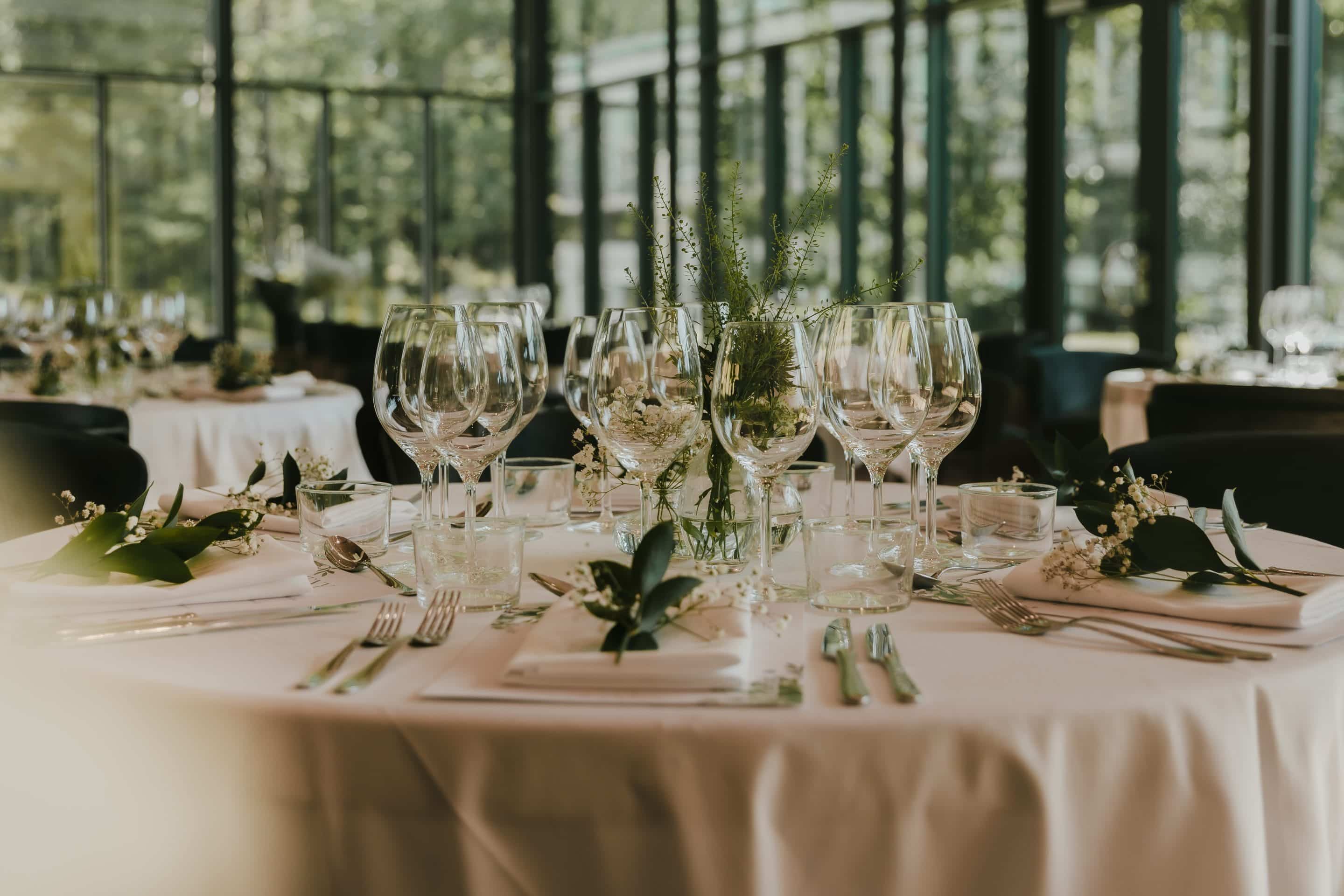 Skepparholmen Nacka dinner table setting