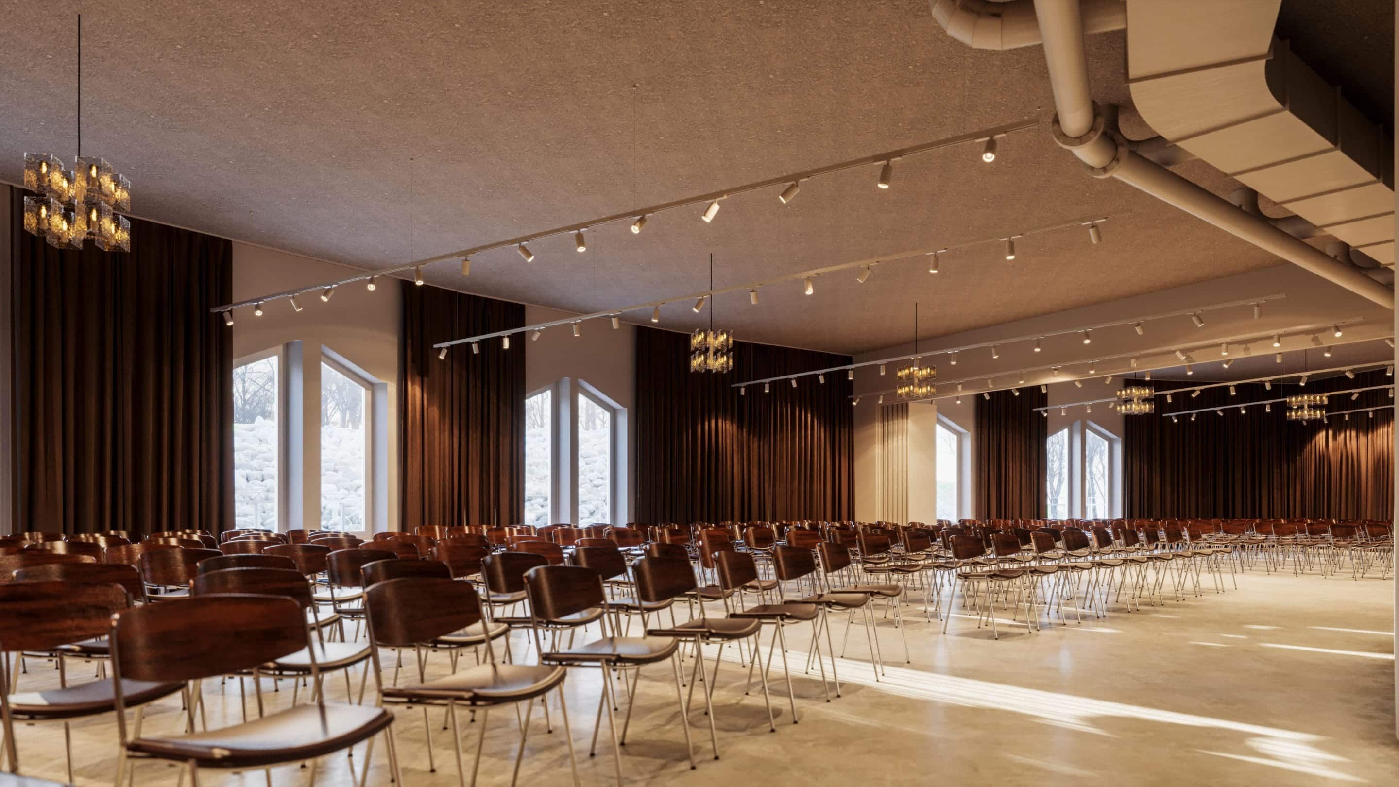 Hagastrand Stockholm konferanserom kino sitteplasser