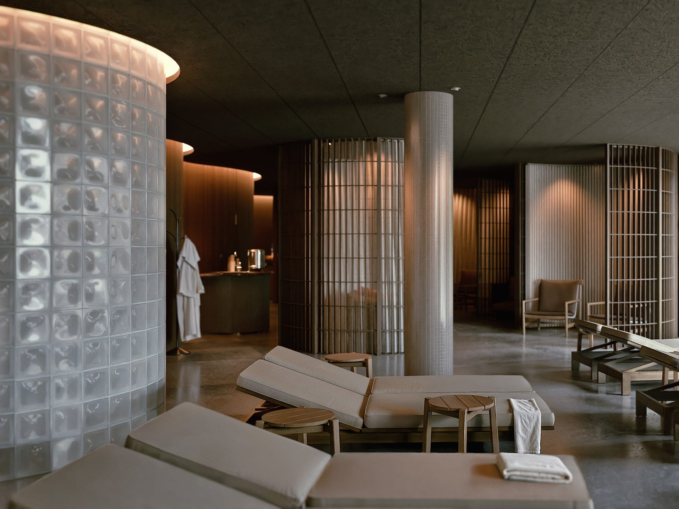 Hagastrand Spas sosiale område