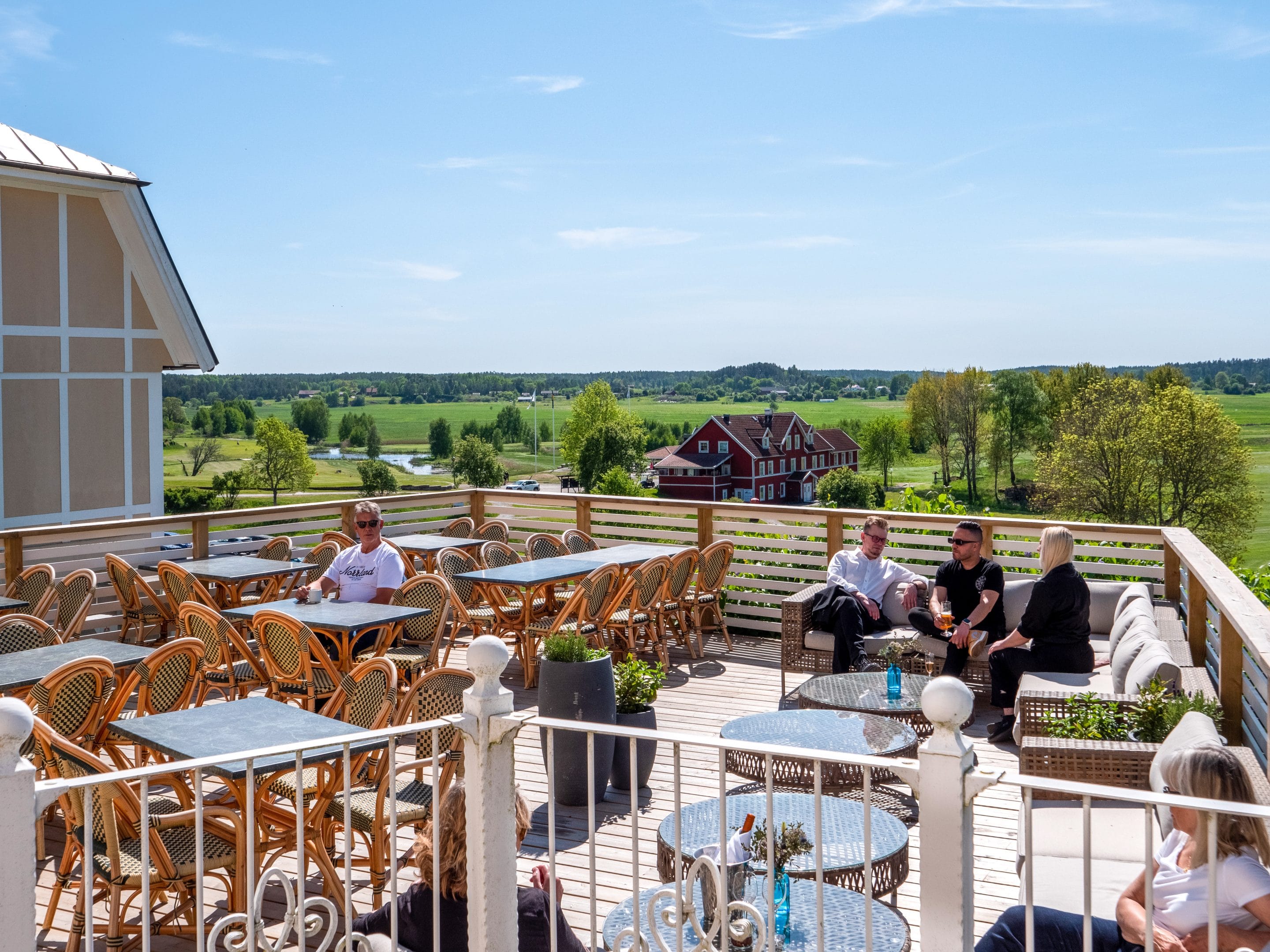 Johannesberg Slott terrassen